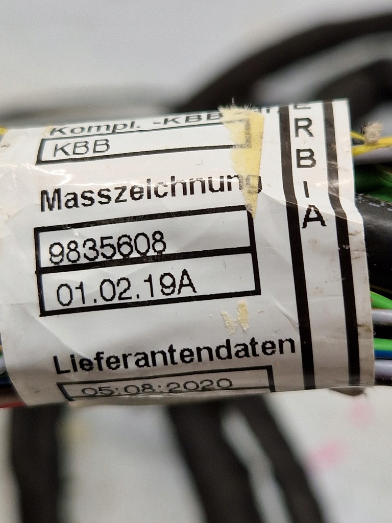 фото №7, Bmw 3 g20 g21 жгут электропроводка задняя 9835608