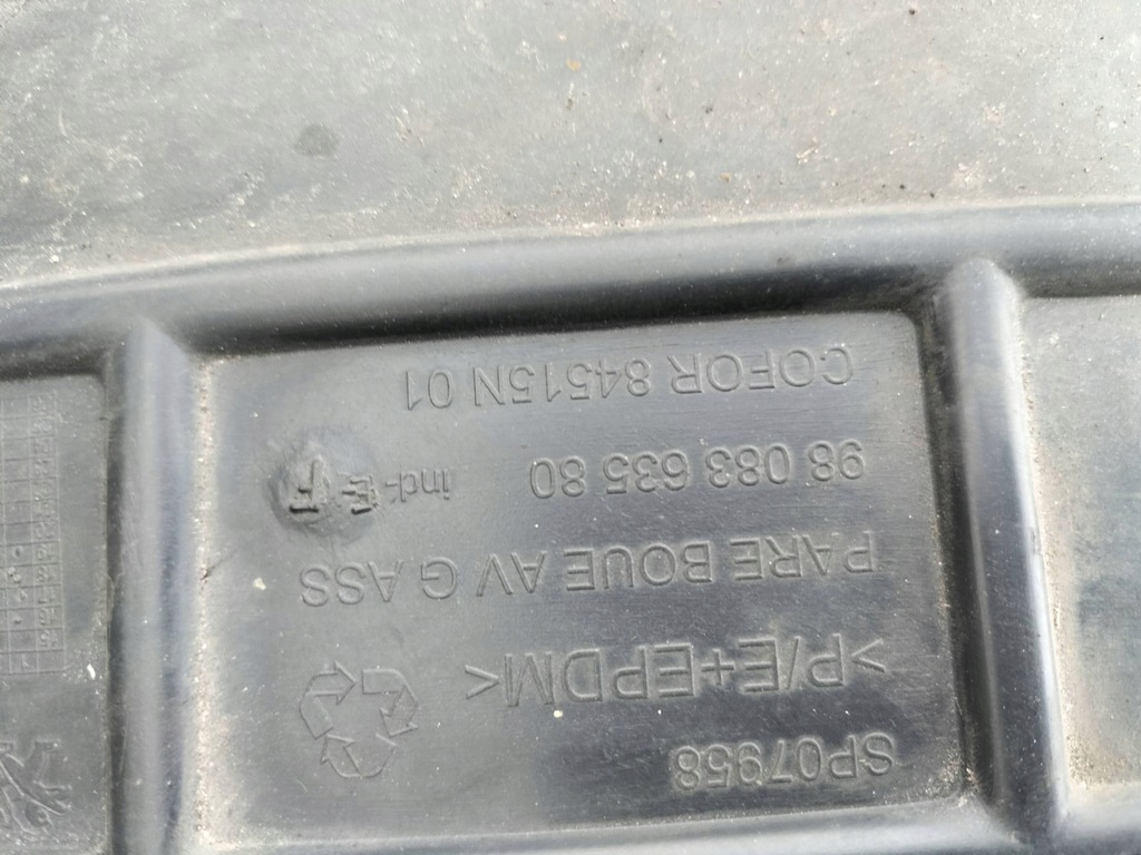 фото №11, Підкрилок лівий перед opel vivaro c jumpy iii expert iii 9808363580