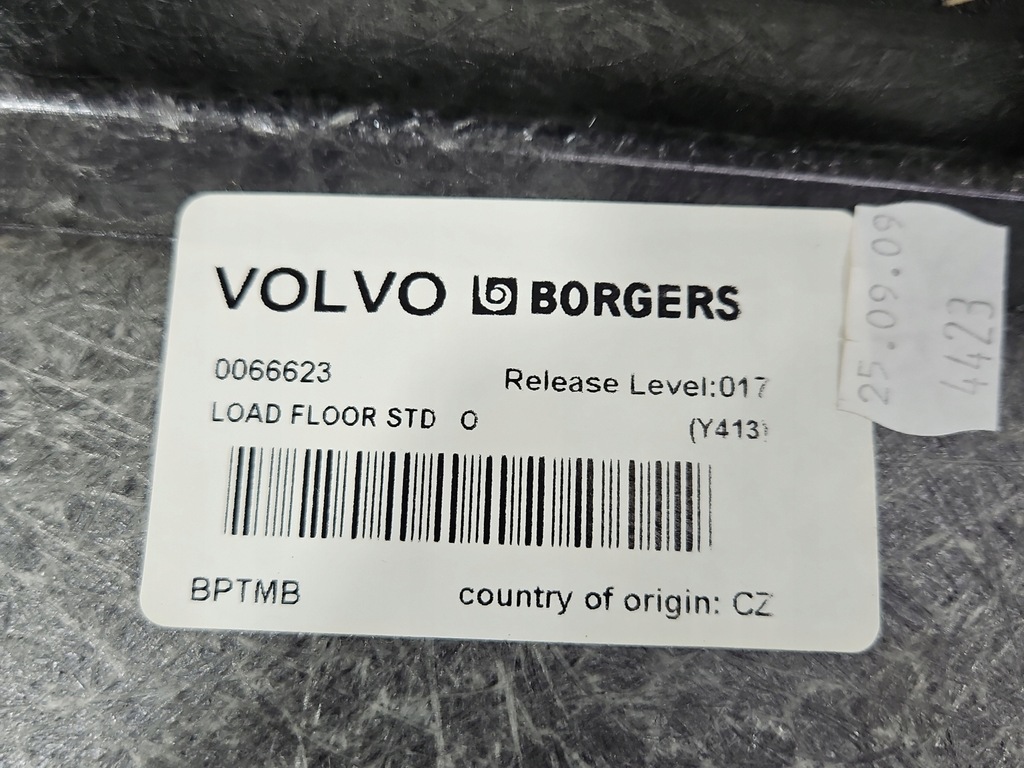 фото №7, Обшивка пол багажника volvo xc60 i