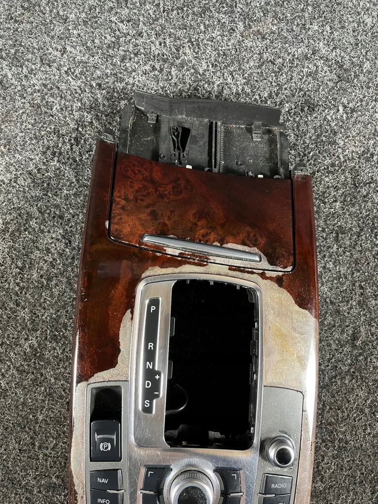 фото №6, Audi a6 c6 панель mmi тунель середній панель  комплект