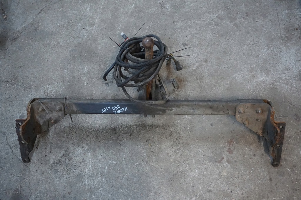 фото №6, Nissan navara d40 hak буксирувальний зачіп 2,5 dci lift 2011r