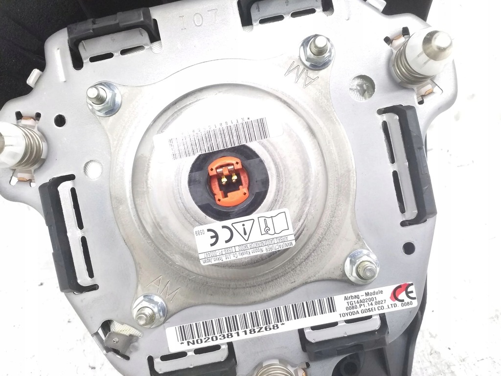 фото №6, Mitsubishi outlander 2018 подушка повітряна подушка безпеки керма