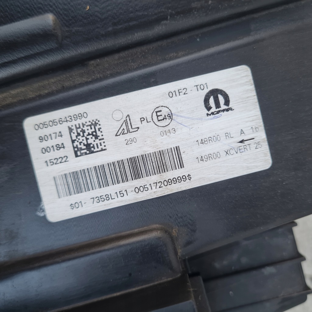 фото №3, Лампа перед передняя правая alfa romeo tonale full led idealna