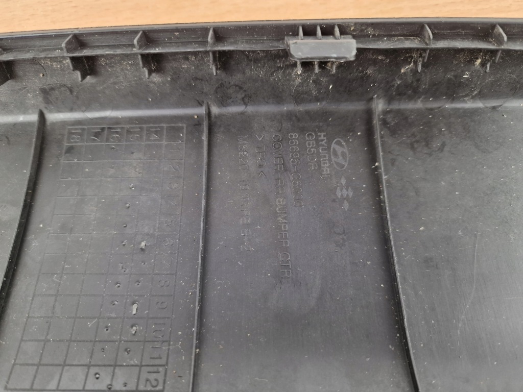 фото №3, Hyundai i20 2 ii 14-17 rok спойлер бампера задняя