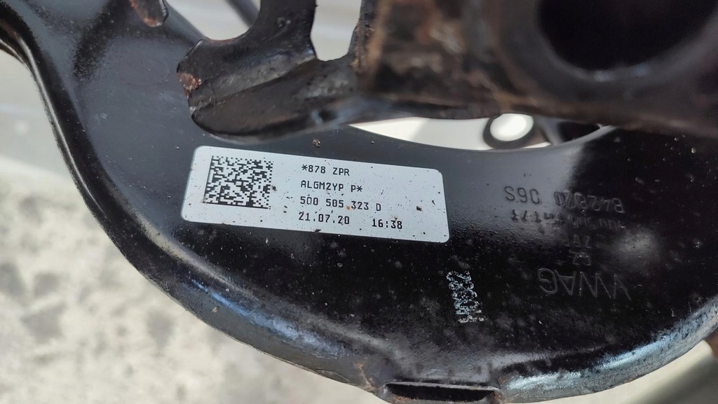 фото №10, Audi a3 8y подвеска балка задняя 1.5 tsi 5q0505315g