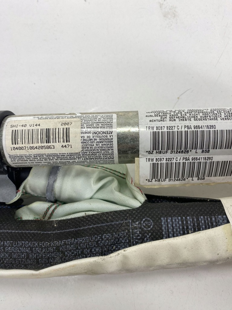 фото №6, Citroen c4 grand picasso 2008 левая сторона шторка безопасности подушка безопасности