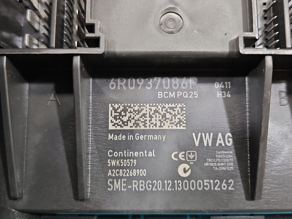 фото №3, Блок управления модуль skoda rapid 6r0937086p