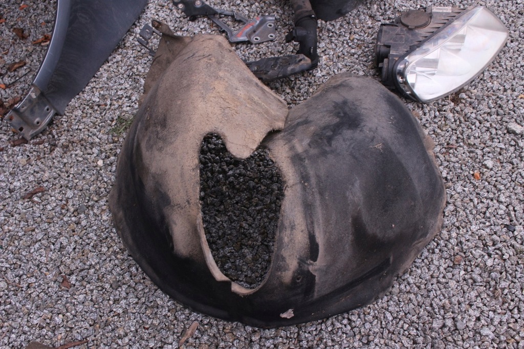 фото №11, Vw touareg 7l kompletny перед капот бампер крила лампи ld7z