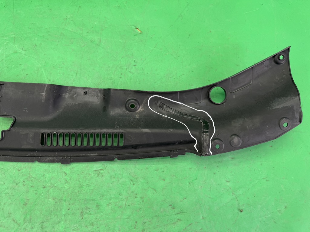 фото №13, Защита поперечина передний верхний 86360-1h000 kia ceed i 1 06- клееная