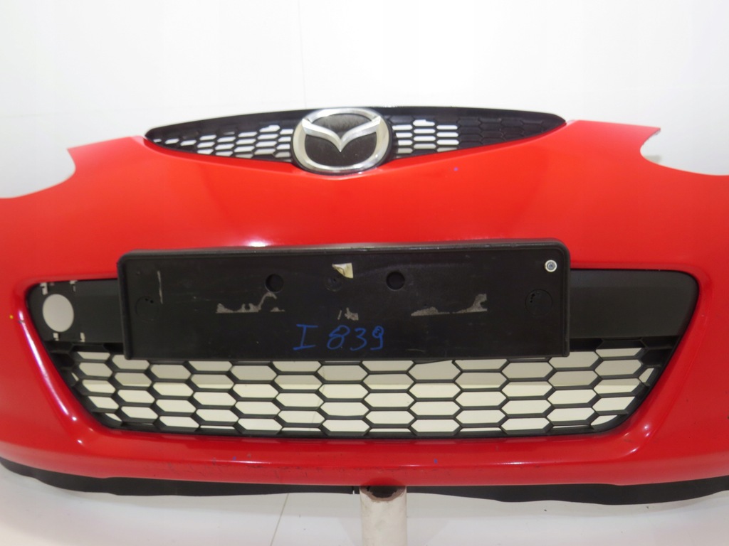 фото №10, Бампер перед передній mazda 2 ii de 07-10r #