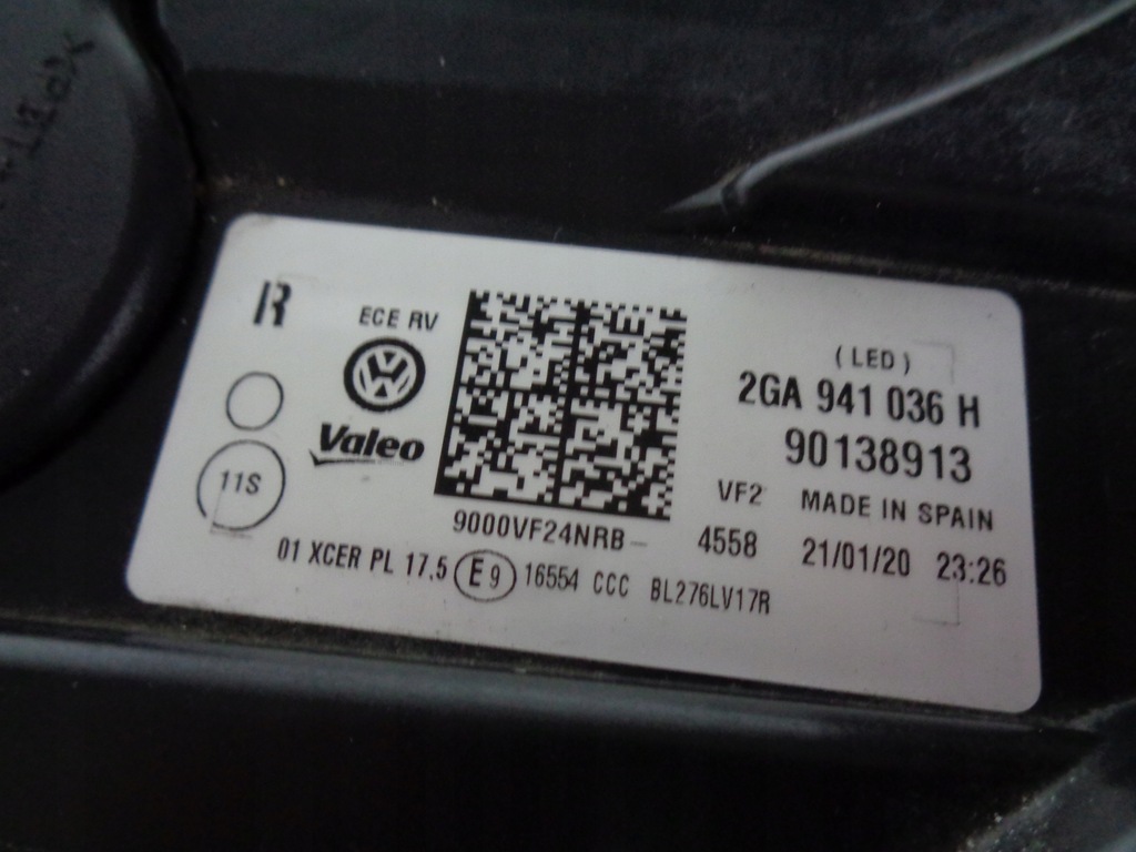 фото №12, Лампа фара права vw t-roc 2ga 17- full led