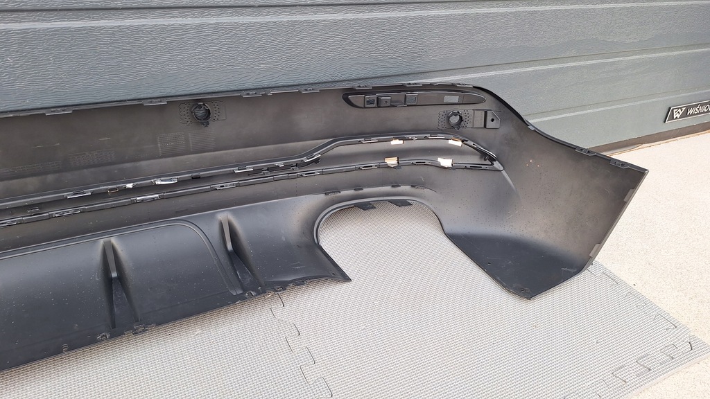 фото №7, Mercedes gla h247 amg диффузор бампера заднего