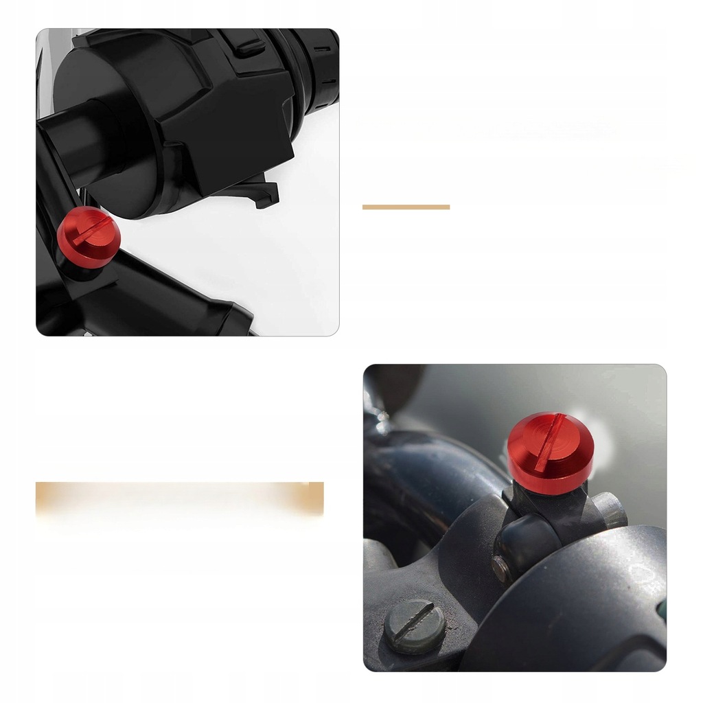 фото №5, Аксесуари мотоциклетні заглушки na отвори дзеркало мотоциклетні камера заднього виду 2 szt.