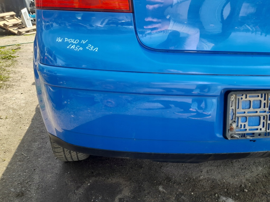 фото №8, Vw polo 9n iv бампер задняя задний задний la5f