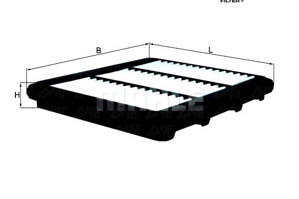 фото №1, Knecht фильтр воздуха chevrolet matiz spark 0.8-1