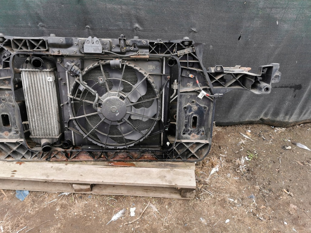 фото №7, Hyundai ix35 1.7 crdi pas передній підсилювач передній радіатор