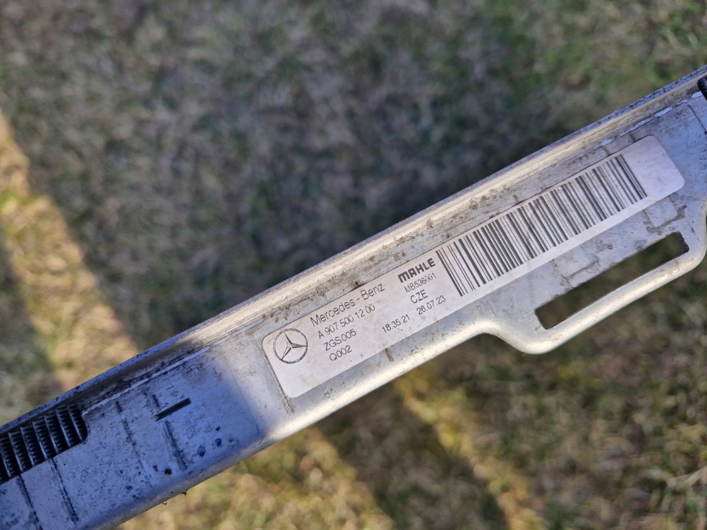 Mercedes sprinter w907 радіатор води оригінал Оригінал