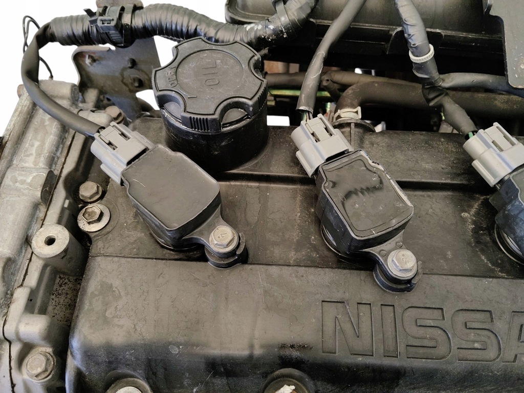 фото №14, Двигатель kompletny nissan primera p12 2.0 16v 140km 103kw qr20de 177 tyś film