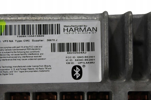 фото №6, Chrysler pacifica 17- радіо навігація 68232028aj