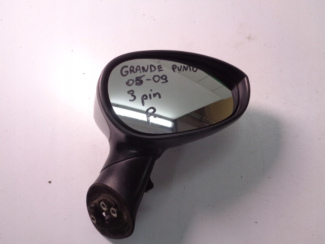 фото №1, Дзеркало праве fiat grande punto 2005-2009 3 pin