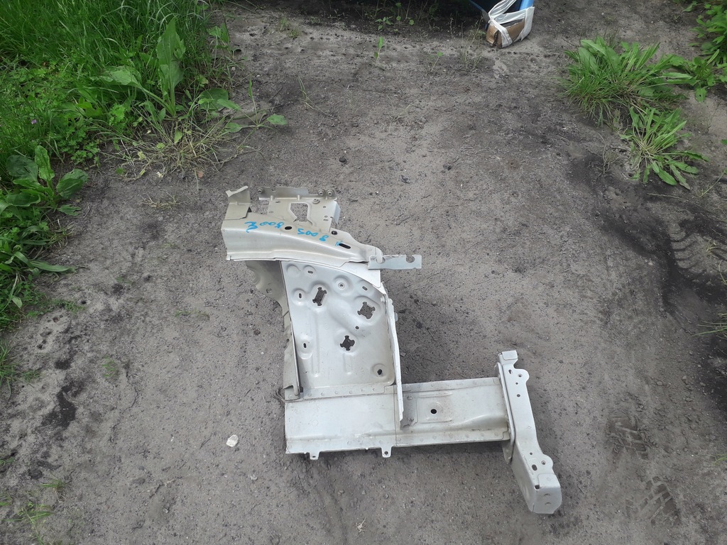 фото №1, Чверть лонжерон peugeot 3008 5008 ii 16- права