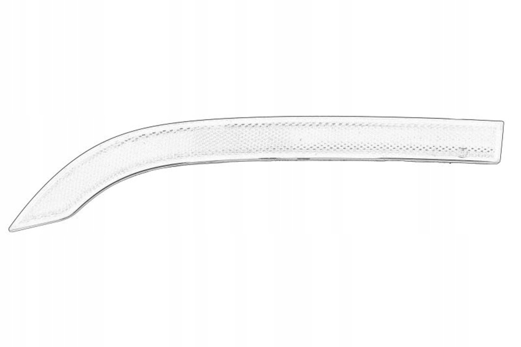 фото №1, Отражатель бампера задняя l opel insignia a 1