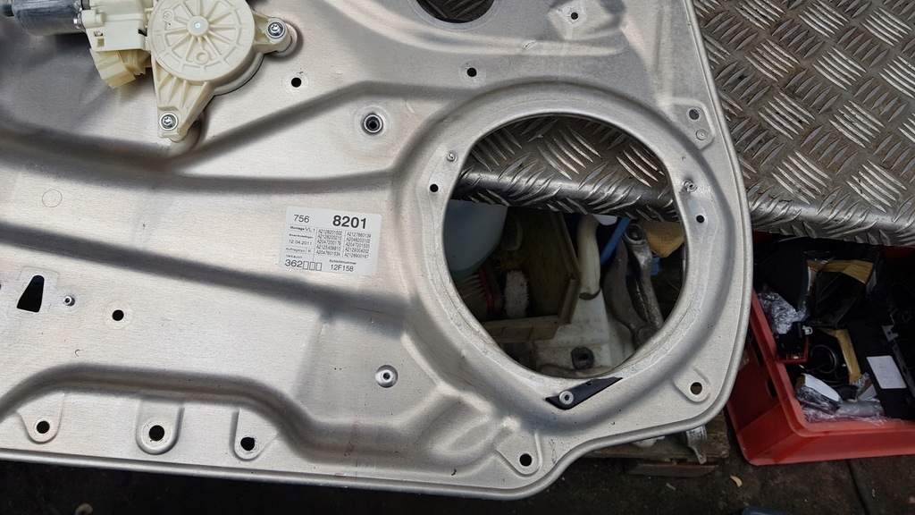 фото №12, Mercedes w212 підйомник скло лівий перед моторчик