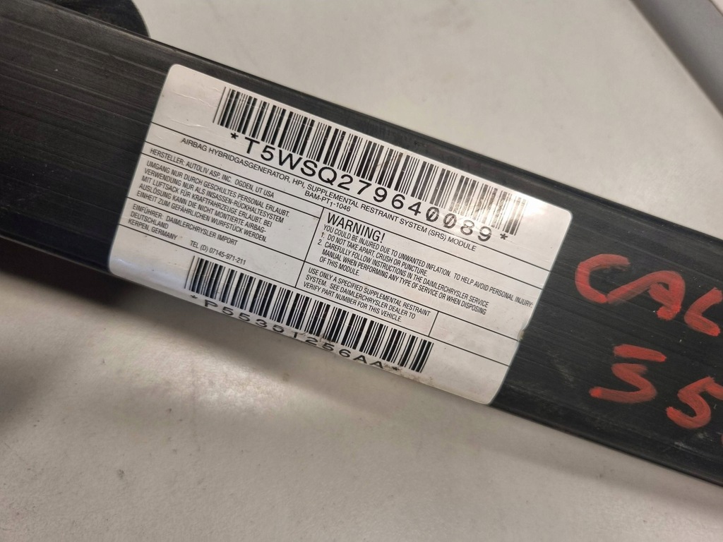 фото №6, Шторка безопасности подушка безопасности dodge caliber