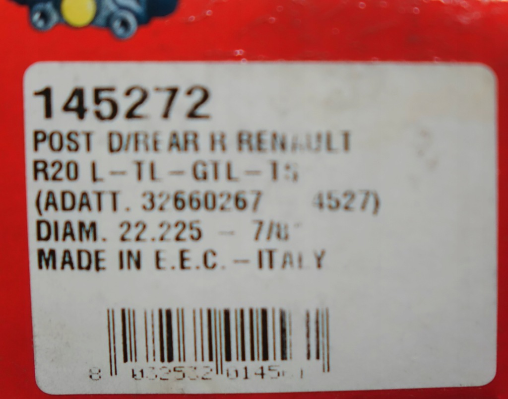 Цилиндрик задняя правый  renault 20 25 год 75-92 Доставка