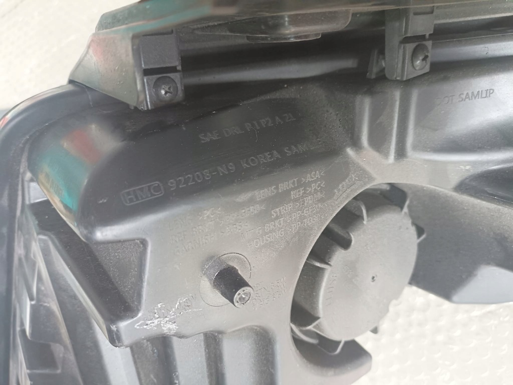 фото №6, Лампа левая передняя hyundai tucson usa 92208-n9