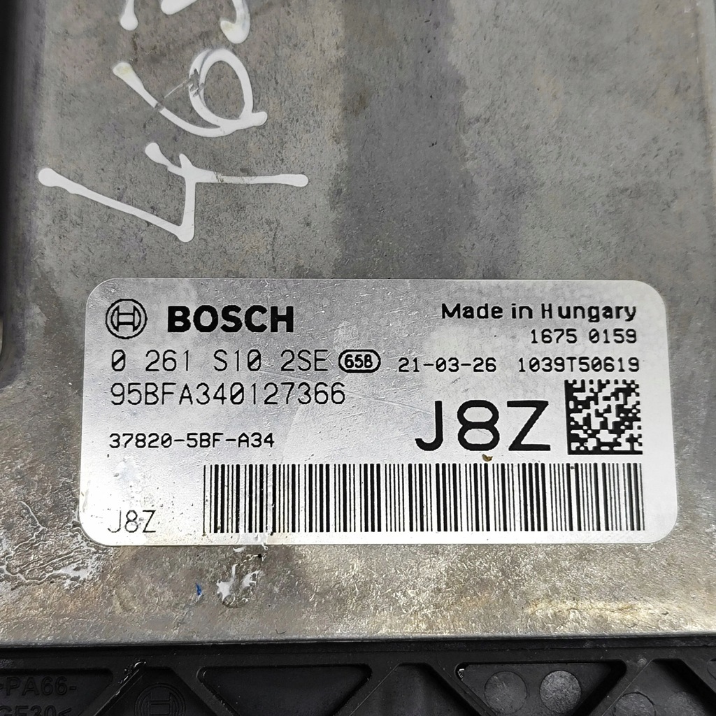 фото №7, Honda civic x 2021 блок управления / модуль ecu