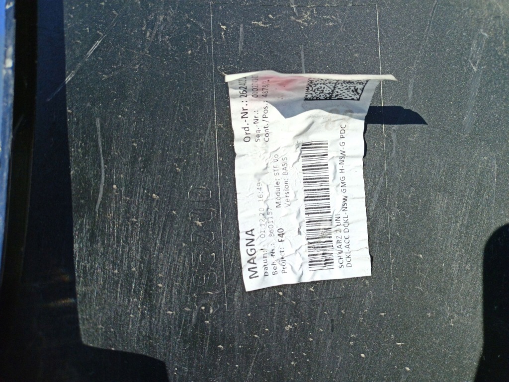 фото №10, Bmw 1 f40 basic бампер передній перед