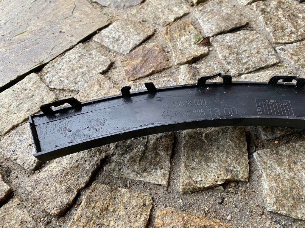 фото №11, Mercedes 156 gla молдинг крыла левая задняя 1568851300 оригинал