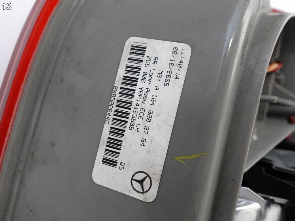 фото №14, Mercedes ml ii w164 lift / mopf 08-11 лампа led левая задняя europa