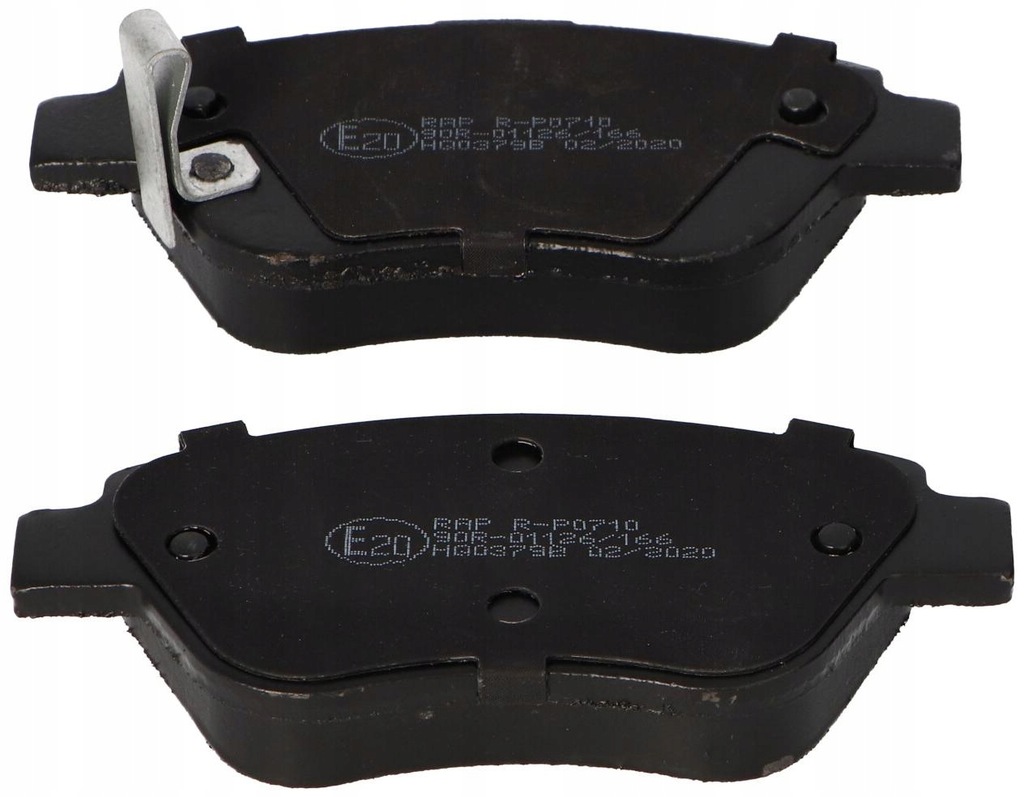 фото №3, Гальмівні колодки гальмівні rap brakes r-p0710