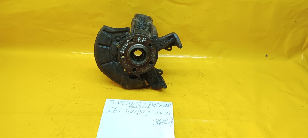 фото №3, Поворотний кулак+ ступиця з abs toledo ii правий перед