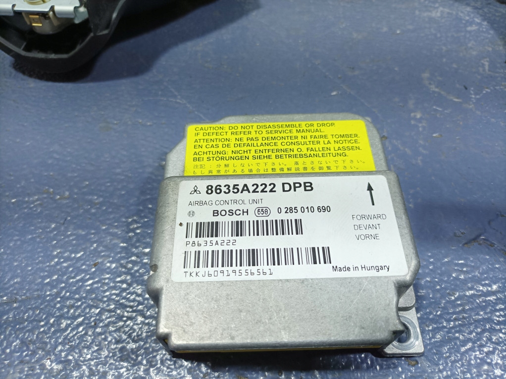 фото №9, Mitsubishi colt mk6 z30 lift подушка безопасности подушки безопасности панели консоли ремни eu