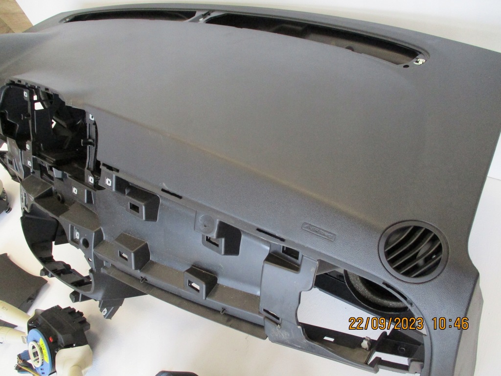 фото №13, Консоль pulpit панель приладів fiat 500 lift білий подушка безпеки