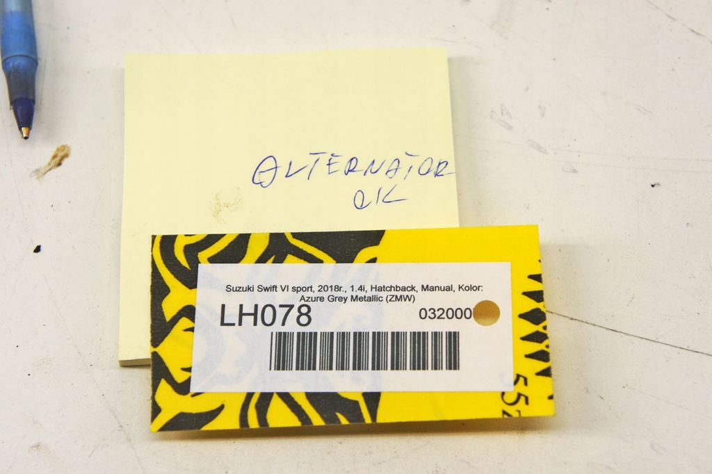фото №7, Lh078 suzuki swift vi mk8 1.4i генератор