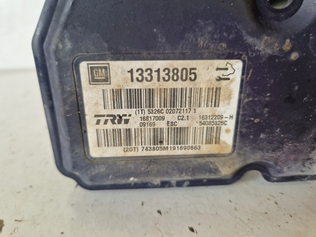 Насос abs opel insignia a 2008-2017 2.0 cdti 13313805 Зі Шроту