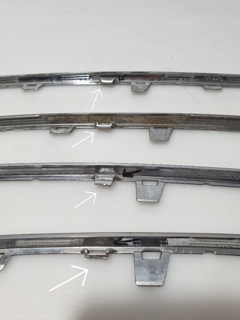 фото №8, Vw tiguan 5n накладки решітка решітка передній хром 5n0853767j 5n0853768h