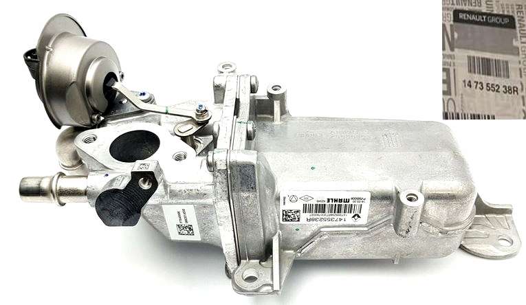 фото №1, Радиатор выхлопных газов egr master iii 2.3 dci biturbo