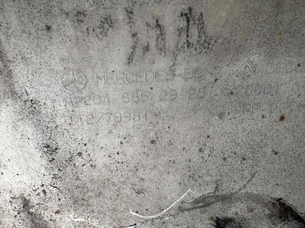 Бампер mercedes c-klasa w204 amg седан задняя задний Оригинал