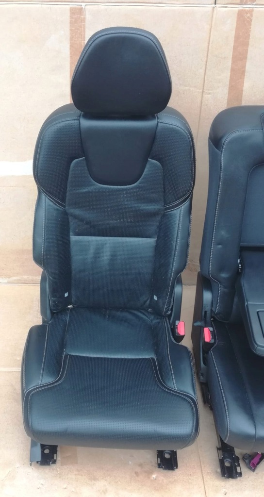 фото №15, Volvo xc90 ii сидіння заднє сидіння тунель обшивки двері вентильовані масаж комплект