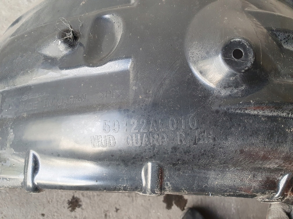 фото №5, Subaru outback v bs 2014-19 подкрылок задняя левая правое оригинал super состояние