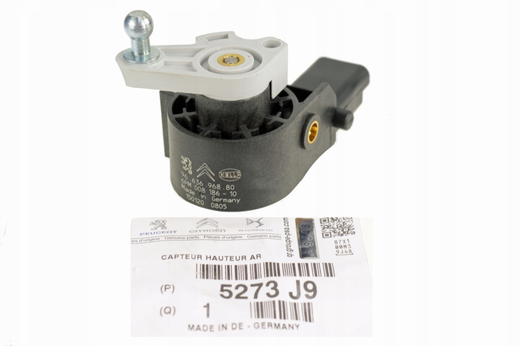 фото №1, Датчик высоты задняя c5 iii c6 508 9663696880 оригинальный номер