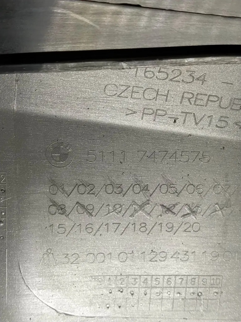 фото №15, Bmw 2 f44 бампер перед передній 4xpdc решітка радіатора ґрати значок оригінал