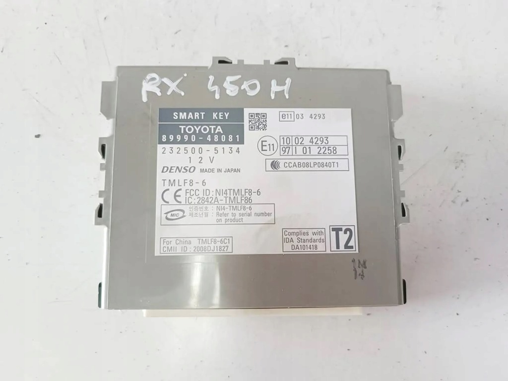 фото №1, Lexus rx 450h iii 09-15 модуль smart key