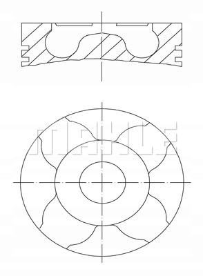 фото №1, Поршні mahle 012 31 00