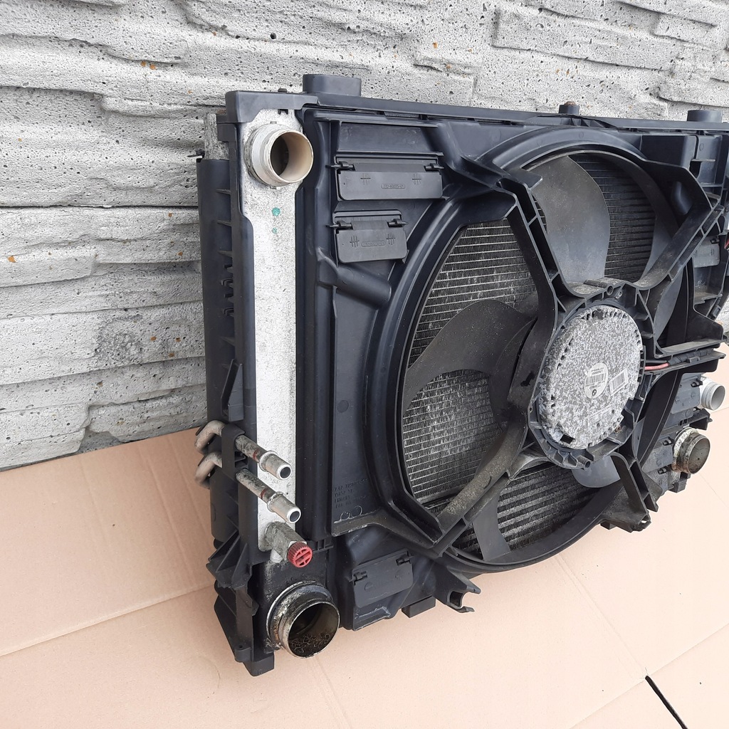 фото №11, Радіатор комплект вентилятор bmw e60 e61 520 2.0 d